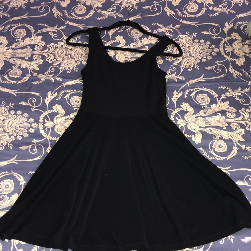 Forever 21 Black Skater Dress